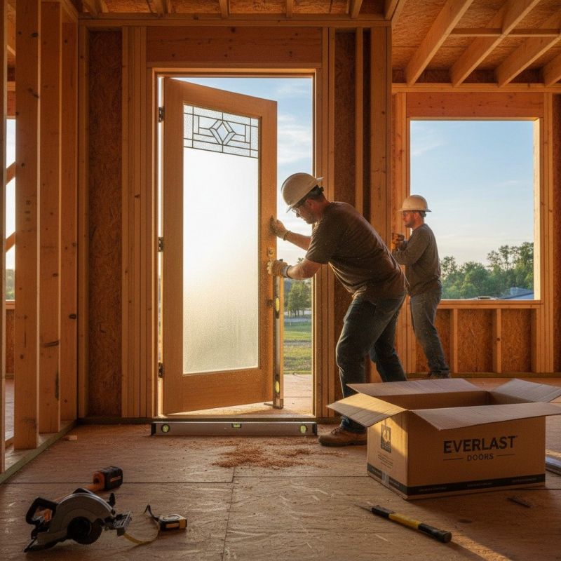 Entry Door Installation detail