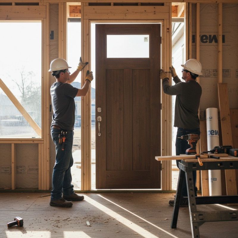 Front Door Installation detail